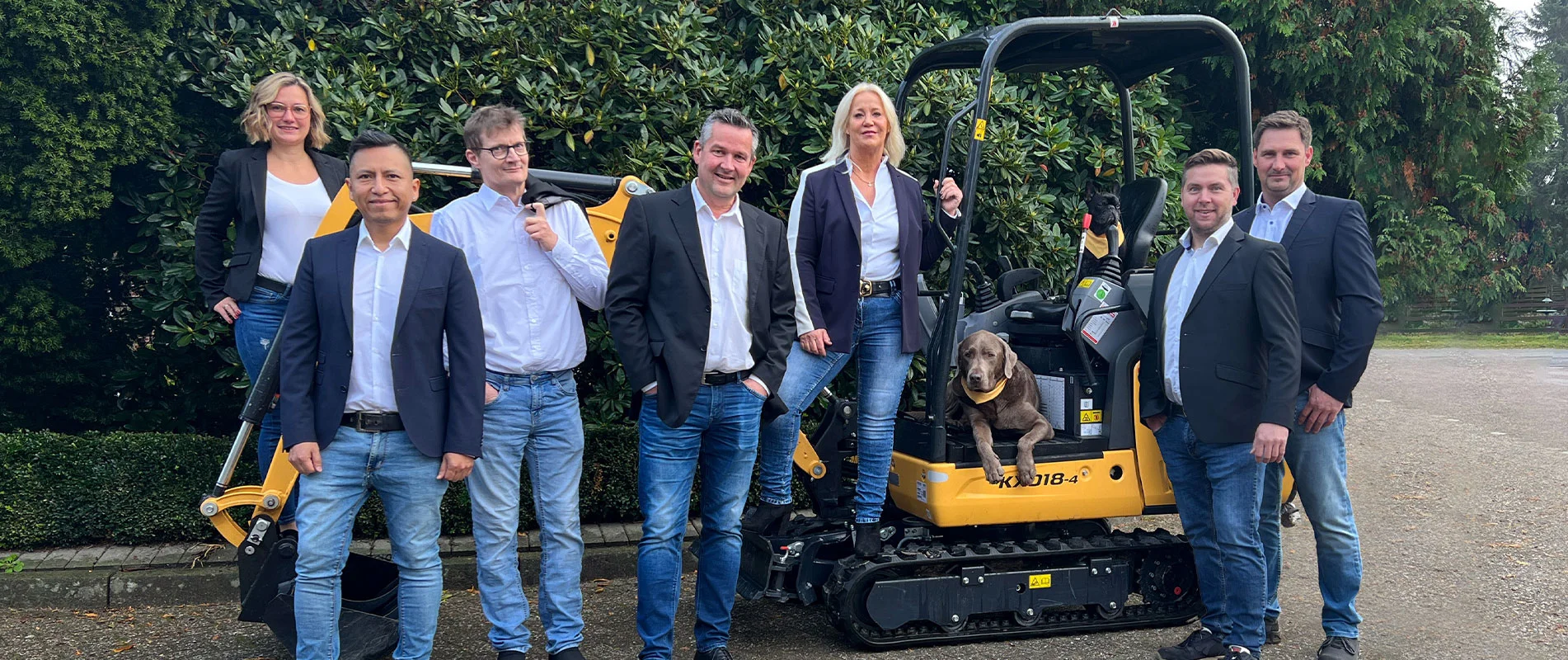 Teamfoto der Hermann Tönjes GmbH